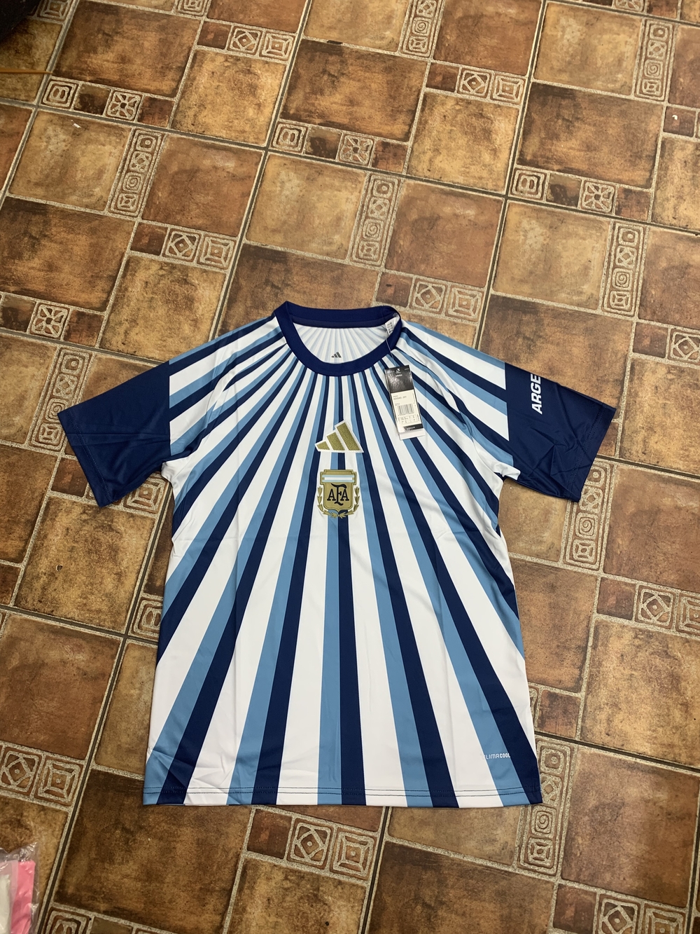 adidas Argentina 2026 World Cup Training Jersey Size M